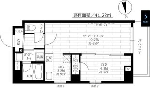 ステージグランデ神楽坂の物件間取画像